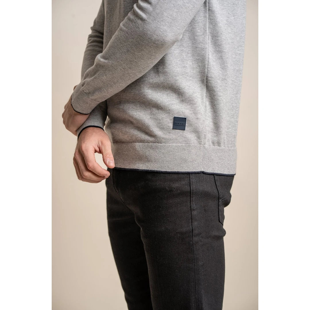 Pull homme col ras du coup sweater