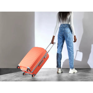Sunwave - Suitcase Expandable Hard-Shell 4 Spinner Wheels-TruClothing