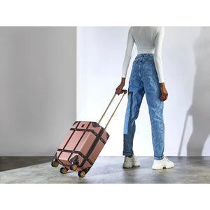 Vintage - Suitcase Hard-Shell 4 Spinner Wheels Travel Bag-TruClothing