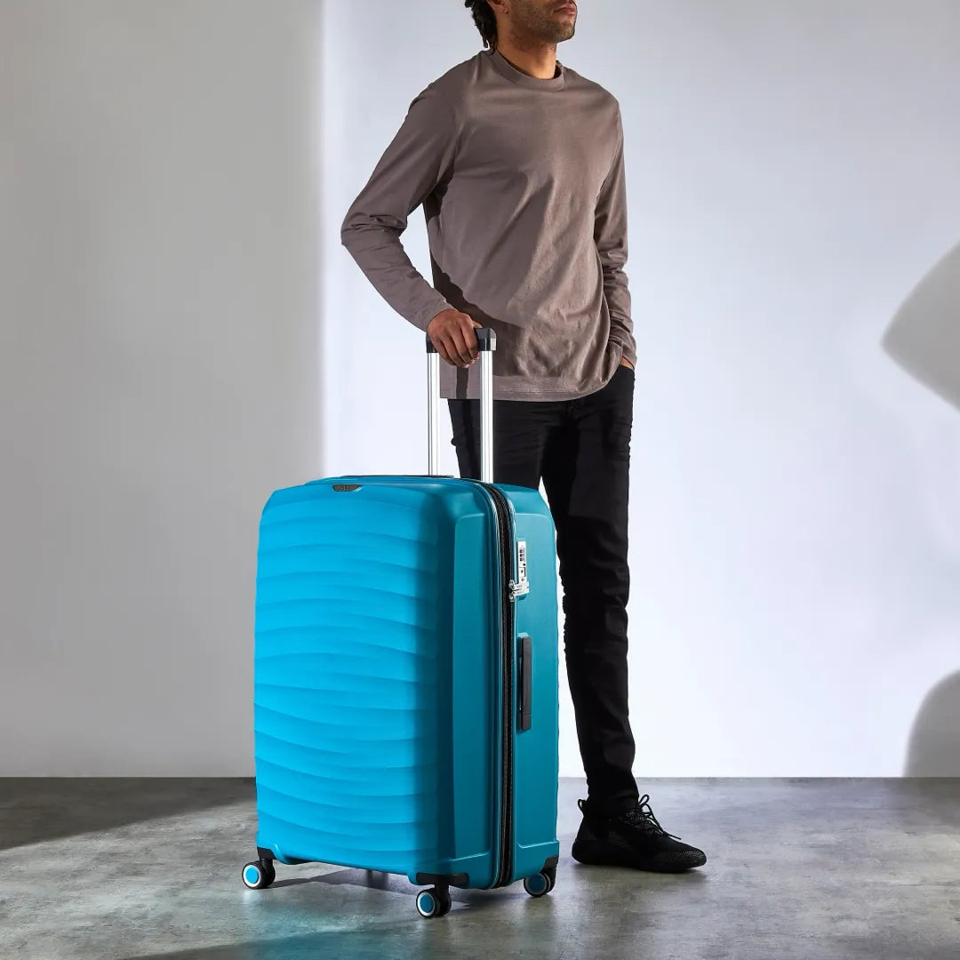 Sunwave - Suitcase Expandable Hard-Shell 4 Spinner Wheels