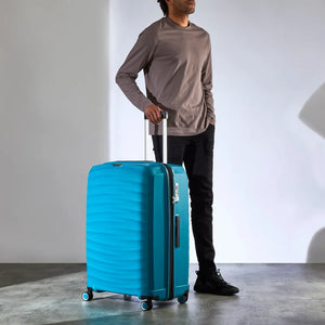 Sunwave - Suitcase Expandable Hard-Shell 4 Spinner Wheels-TruClothing