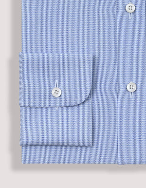 Hombre Camisa formal cuadros azul claro - Brian Oak - 8
