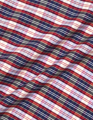 Homme Chemise à carreaux multicolores coton - Brian Oak - 8