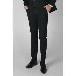 Jasper - Men's Olive Green Trouser-TruClothing