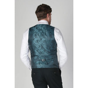Jasper - Men's Olive Green Waistcoat-TruClothing