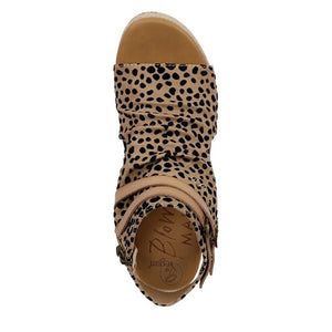 Lacey C Rope - Women's Brown Platform Wedge Sandals-TruClothing