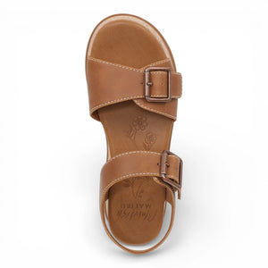 Magical - Sandalias plataforma de mujer Marrón claro piel sintética