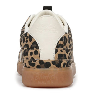 Tastic - Women's Leopard Brown Lace-Up Sneakers-TruClothing