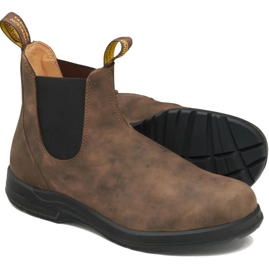 Stiefel Blundstone 2056 Rustikales Braun Leder Chelsea Terrain Boots Wandern
