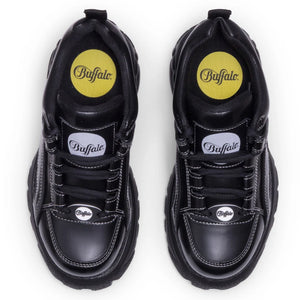 1339-14 - Women’s Black Platform Chunky Fashion Sneakers-TruClothing