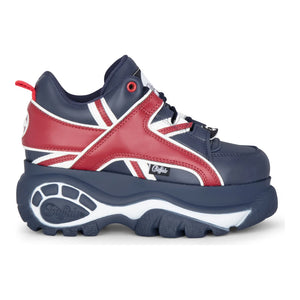 1339-14 - Women’s Blue Platform Chunky Fashion Sneakers-TruClothing