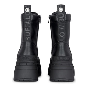 GOSPHER ZIP BOOT - Women’s Black Front-Zip Ankle Boots-TruClothing