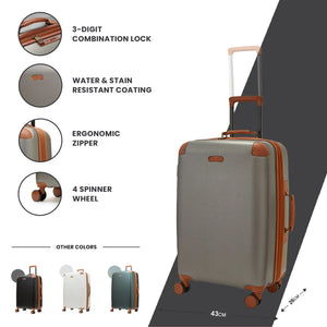 Carnaby - Suitcase Expandable Hard-Shell 4 Spinner Wheels-TruClothing