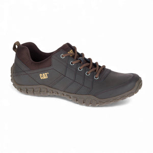 Instruct - Men’s Brown Leather Hiking Walking Trainers