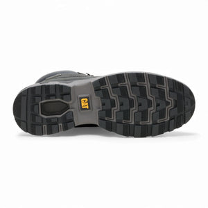 Pursue - Men's Black Leather Work Hiking Ankle Boots
