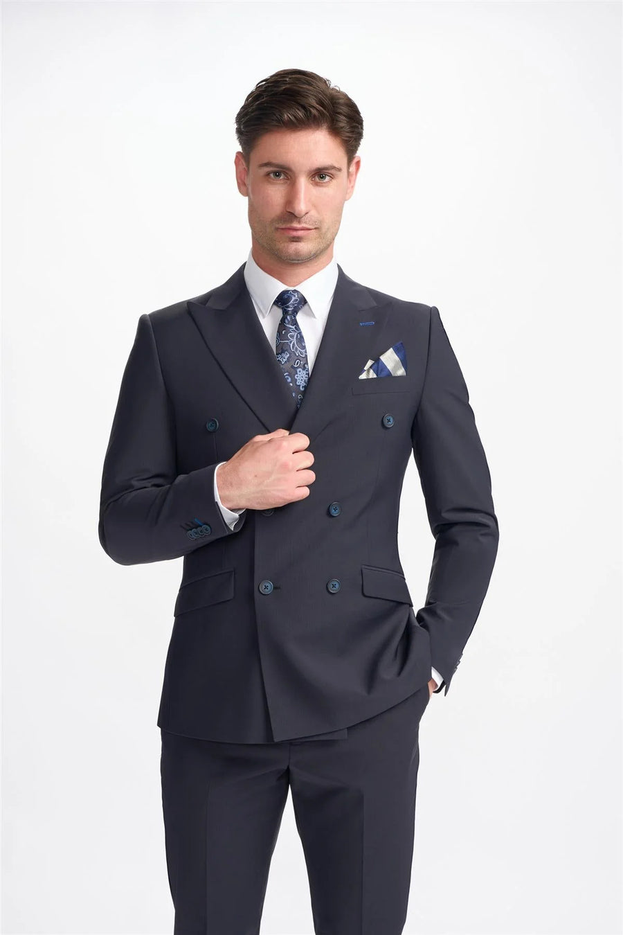 34" Jacket 28" Trousers, 36" Jacket 30" Trousers, 38" Jacket 32" Trousers, 40" Jacket 34" Trousers, 42" Jacket 36" Trousers, 44" Jacket 38" Trousers, 46" Jacket 40" Trousers, 48" Jacket 42" Trousers, 50" Jacket 40" Trousers, 50" Jacket 42" Trousers, 50" Jacket 44" Trousers, 52" Jacket 42" Trousers, 52" Jacket 44" Trousers, 52" Jacket 46" Trousers, 54" Jacket 44" Trousers, 54" Jacket 46" Trousers