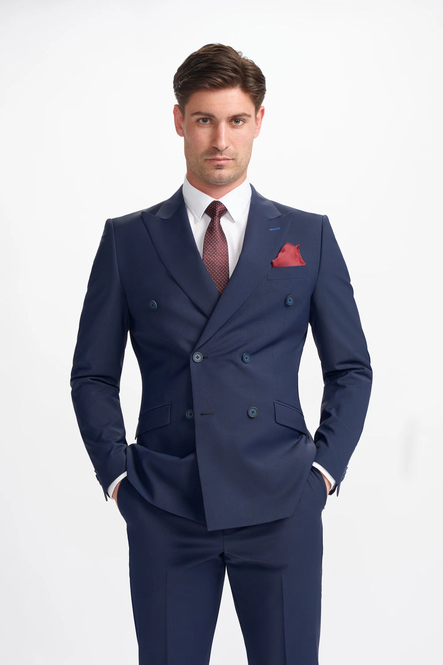 34" Jacket 28" Trousers, 36" Jacket 30" Trousers, 38" Jacket 32" Trousers, 40" Jacket 34" Trousers, 42" Jacket 36" Trousers, 44" Jacket 38" Trousers, 46" Jacket 40" Trousers, 48" Jacket 42" Trousers, 50" Jacket 40" Trousers, 50" Jacket 42" Trousers, 50" Jacket 44" Trousers, 52" Jacket 42" Trousers, 52" Jacket 44" Trousers, 52" Jacket 46" Trousers, 54" Jacket 44" Trousers, 54" Jacket 46" Trousers