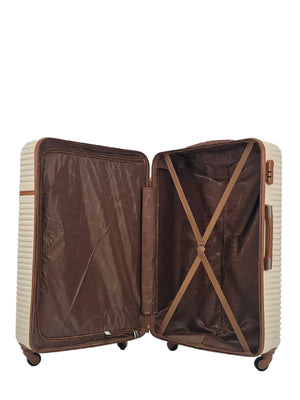 Hard Case Shell Suitcase Carry On Combination Lock-TruClothing