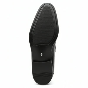 Men’s Faux Leather Slip On Penny Loafers-TruClothing
