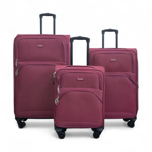 Lightweight Softshell Expandable Suitcase Travel Bag Set-TruClothing