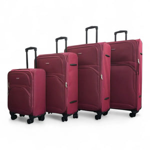 Lightweight Softshell Expandable Suitcase Travel Bag Set-TruClothing