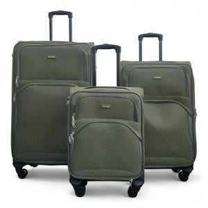Lightweight Softshell Expandable Suitcase Travel Bag Set-TruClothing