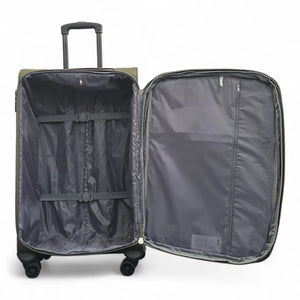 Lightweight Softshell Expandable Suitcase Travel Bag Set-TruClothing