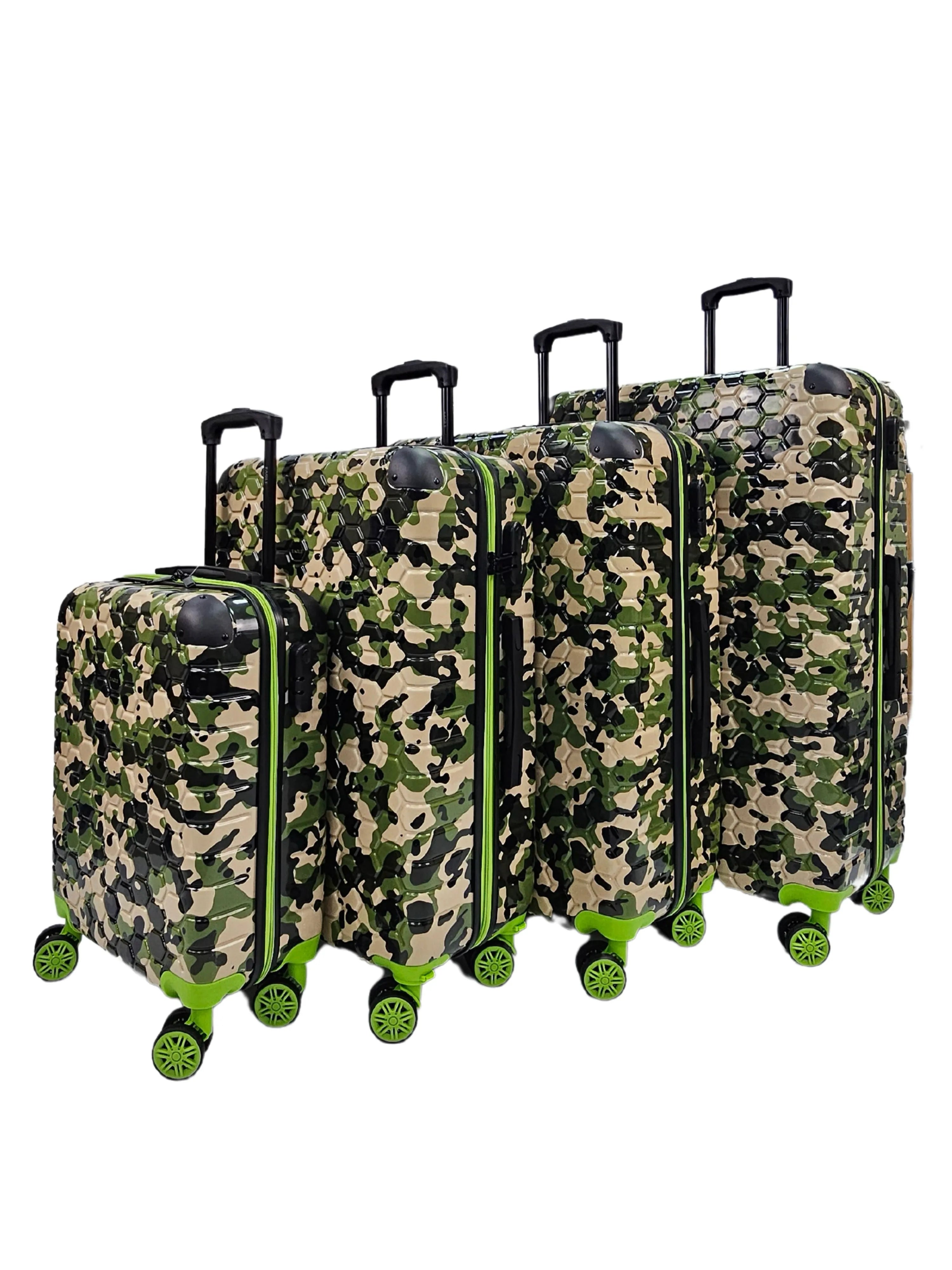 Camo hard suitcase sales