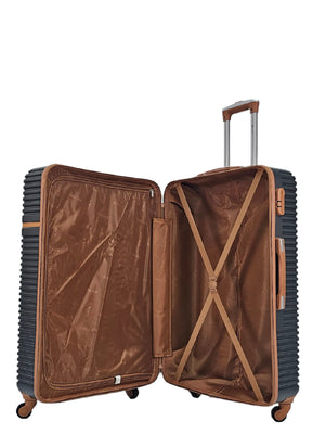 Hard Case Shell Suitcase Carry On Combination Lock-TruClothing