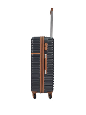 Hard Case Shell Suitcase Carry On Combination Lock-TruClothing