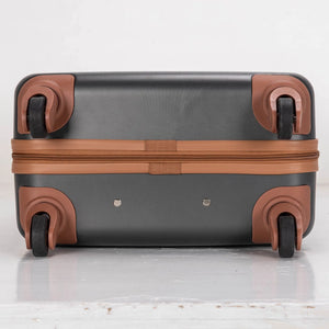 Hard Case Shell Suitcase Carry On Combination Lock-TruClothing