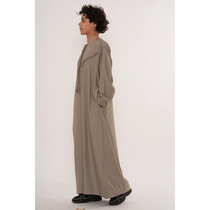 HM11 - Boy's Thobe Emirati Omani Bobble Button String Tassel-TruClothing