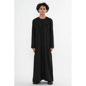 HM11 - Boy's Thobe Emirati Omani Bobble Button String Tassel-TruClothing