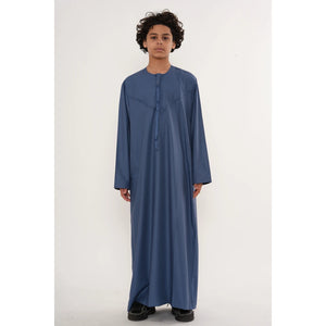 HM11 - Boy's Thobe Emirati Omani Bobble Button String Tassel-TruClothing