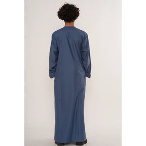 HM11 - Boy's Thobe Emirati Omani Bobble Button String Tassel-TruClothing