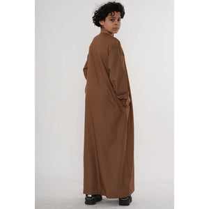 HM11 - Boy's Thobe Emirati Omani Bobble Button String Tassel-TruClothing