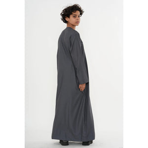 HM11 - Boy's Thobe Emirati Omani Bobble Button String Tassel-TruClothing