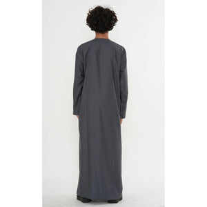 HM11 - Boy's Thobe Emirati Omani Bobble Button String Tassel-TruClothing