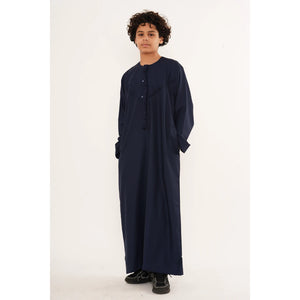 HM11 - Boy's Thobe Emirati Omani Bobble Button String Tassel-TruClothing