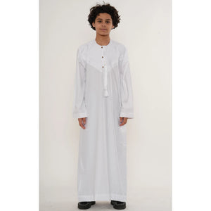 HM11 - Boy's Thobe Emirati Omani Bobble Button String Tassel-TruClothing