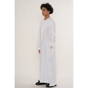 HM11 - Boy's Thobe Emirati Omani Bobble Button String Tassel-TruClothing