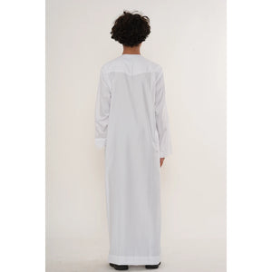 HM11 - Boy's Thobe Emirati Omani Bobble Button String Tassel-TruClothing