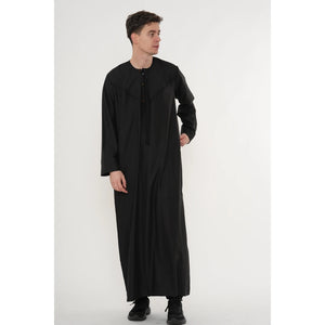 HM11 - Men's Emirati Omani Bobble Button Thobe-TruClothing