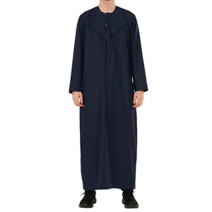 HM11 - Men's Emirati Omani Bobble Button Thobe-TruClothing