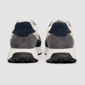 Albany - Men's Grey Breathable Mesh Casual Sneakers