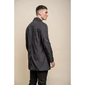 Barracuda - Men's Lightweight Classic Trench Coat-TruClothing