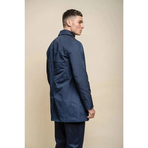 Barracuda - Men's Lightweight Classic Trench Coat-TruClothing