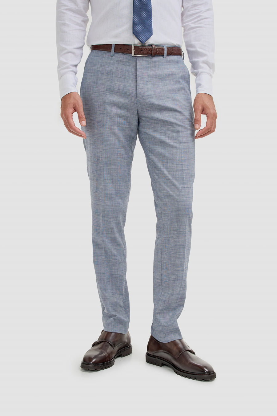 Camden - Men's Blue Check Trousers