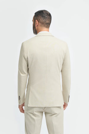 Hampton - Men's Beige Blazer