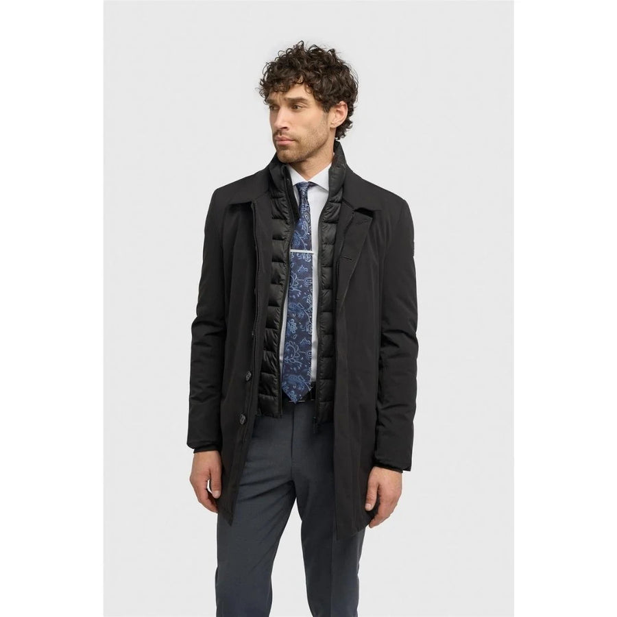 Heston - Men's Lightweight Casual Padded Overcoat-TruClothing